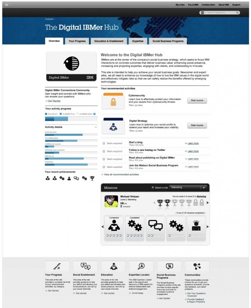 Digital IBMer Hub Overview Full Size